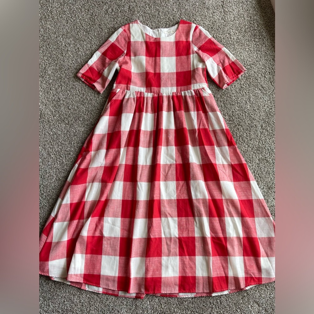 Roolee “mom” gingham dress